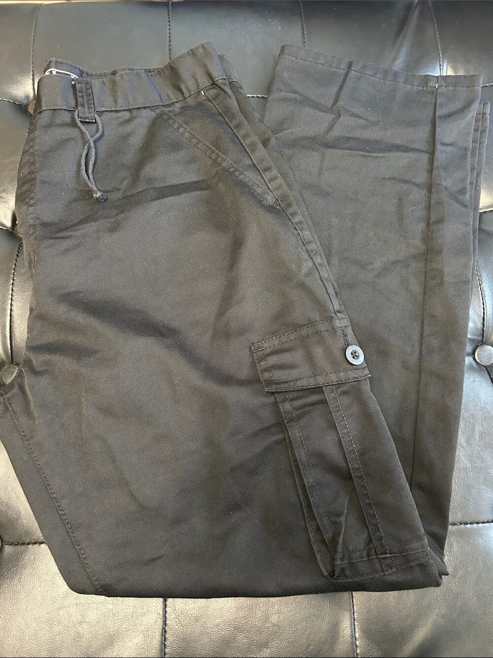 Men's Black Cargo Pants